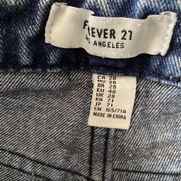 Distressed High Waist Stonewashed Jean Shorts - Picture 10 of 12